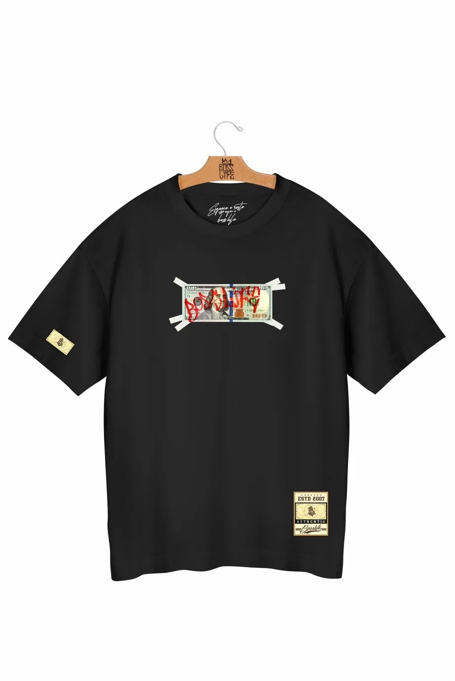 Camiseta Oversized BL Money
