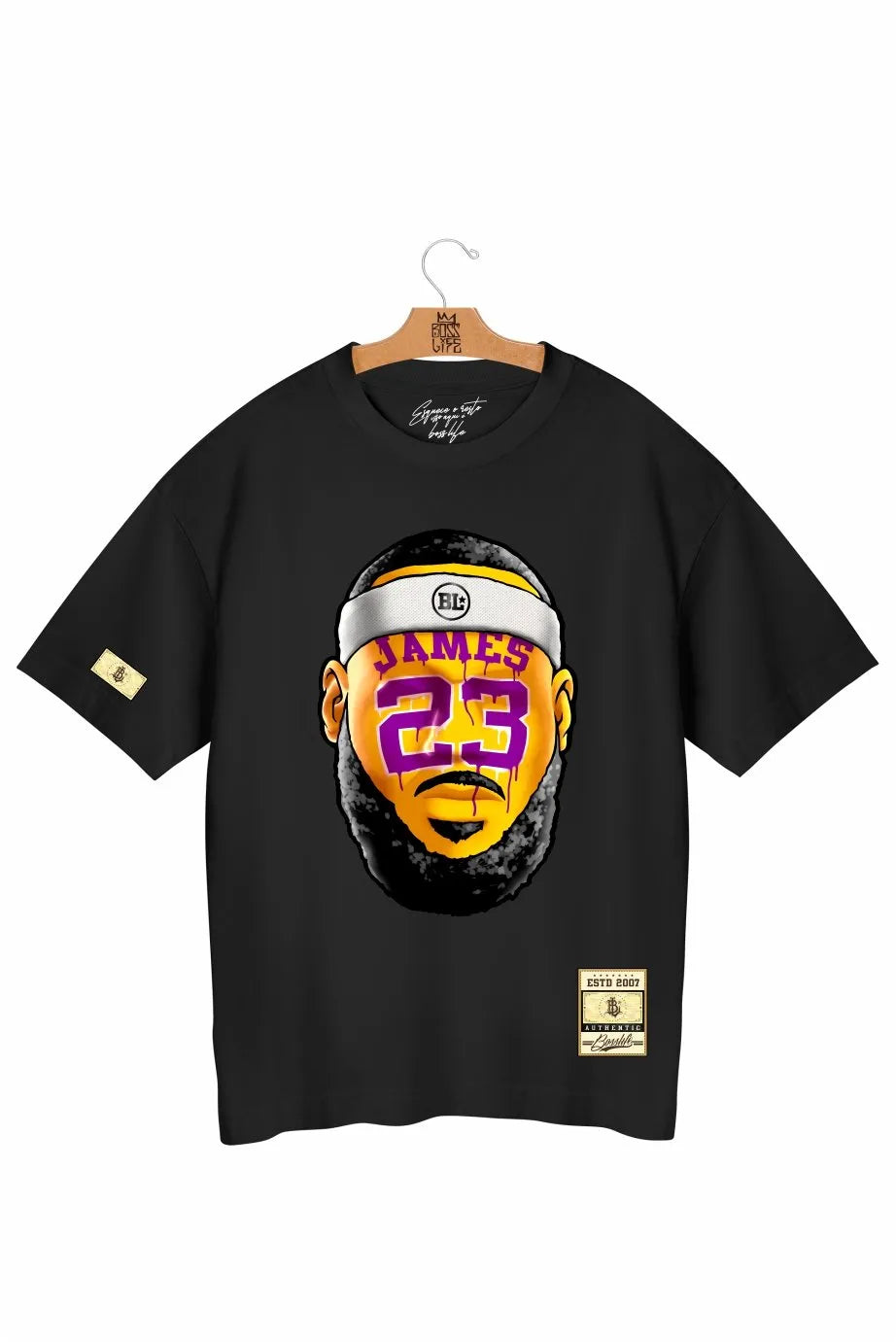 Camiseta Oversized Bl Lebron 23