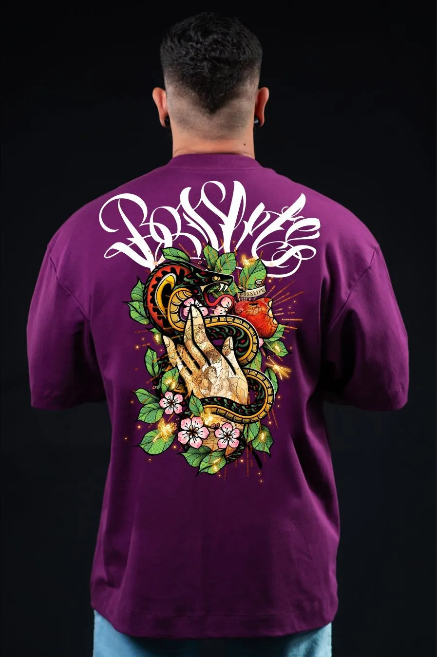 Camiseta Oversized The Fall Frente e Costas