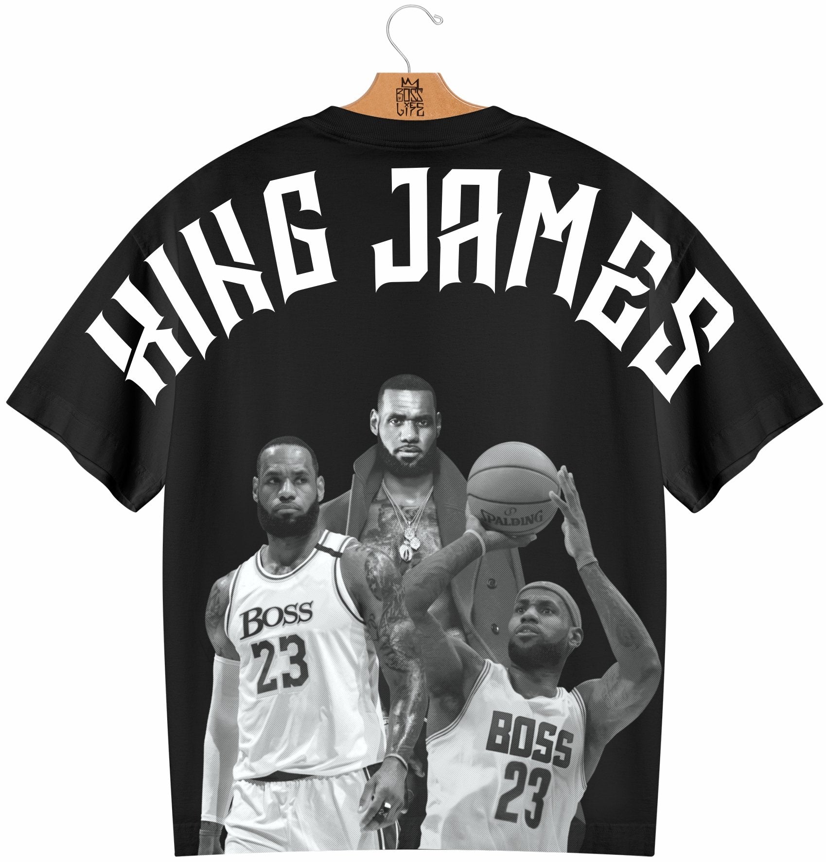 Camiseta Oversized Street Poster LeBron