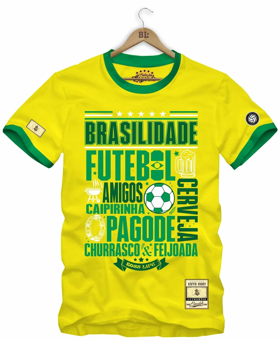 Camiseta Legends Brasilidade