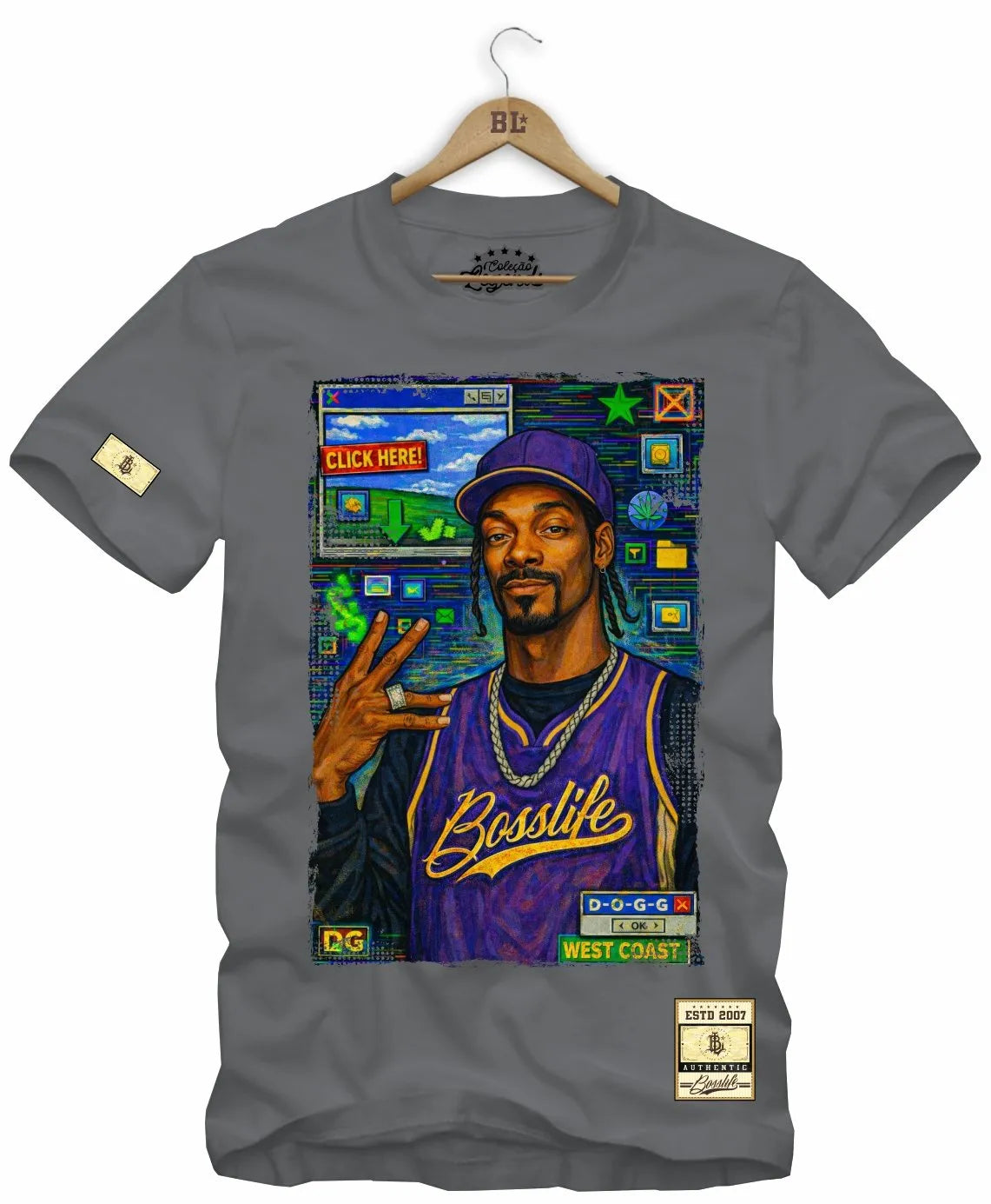 Camiseta Legends Snoop Style