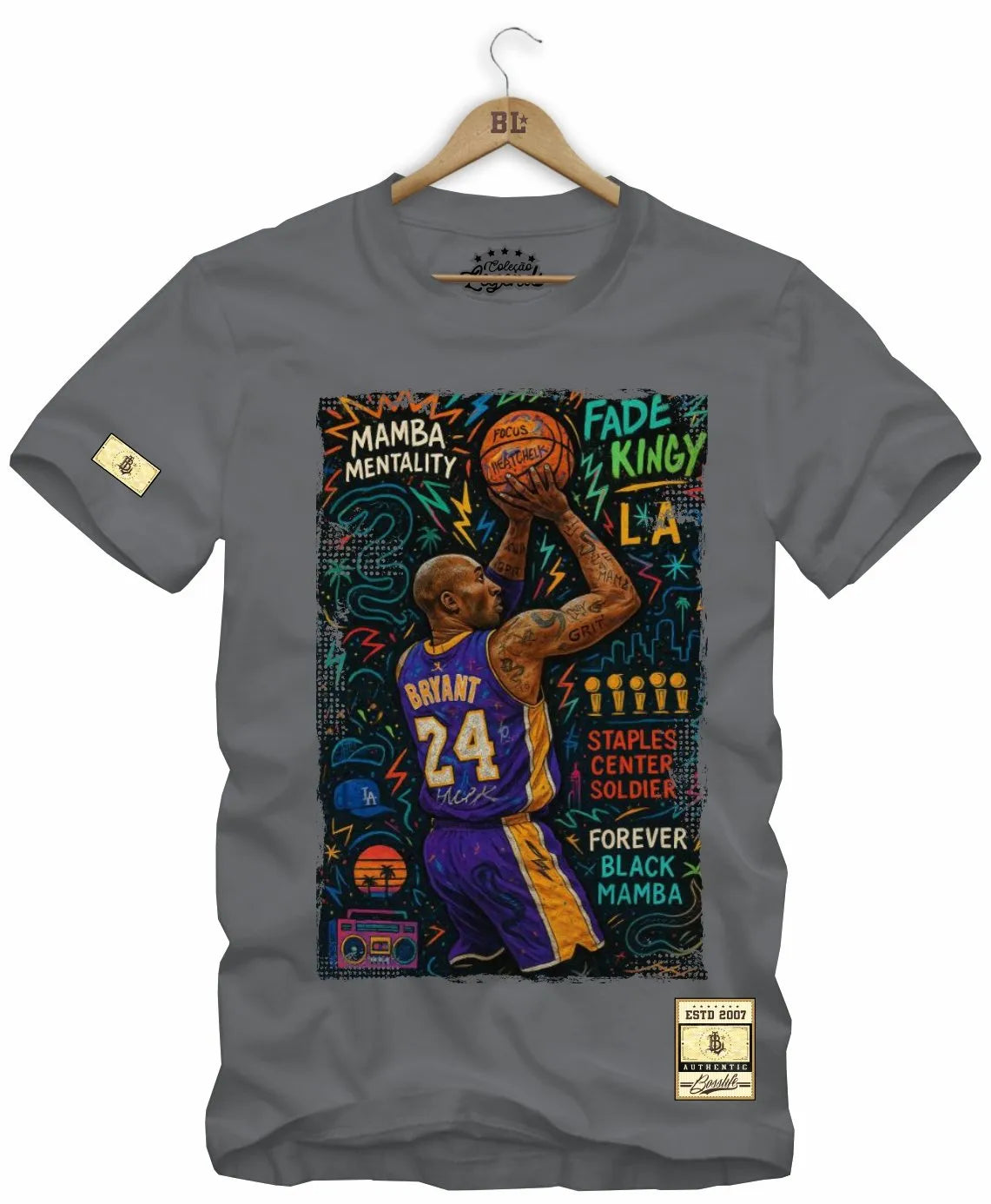 Camiseta Legends Black Mamba