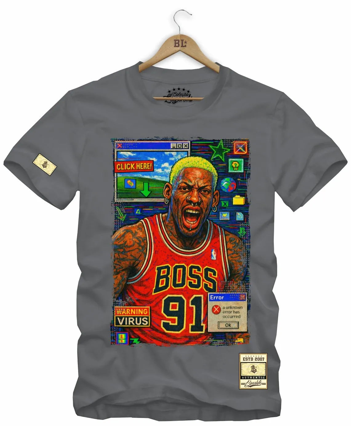 Camiseta Legends The Worm