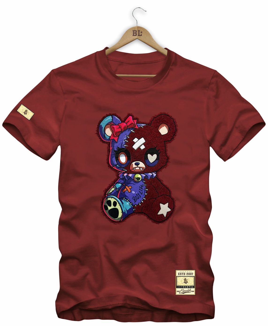 Camiseta Boss Life Touch Red Bear
