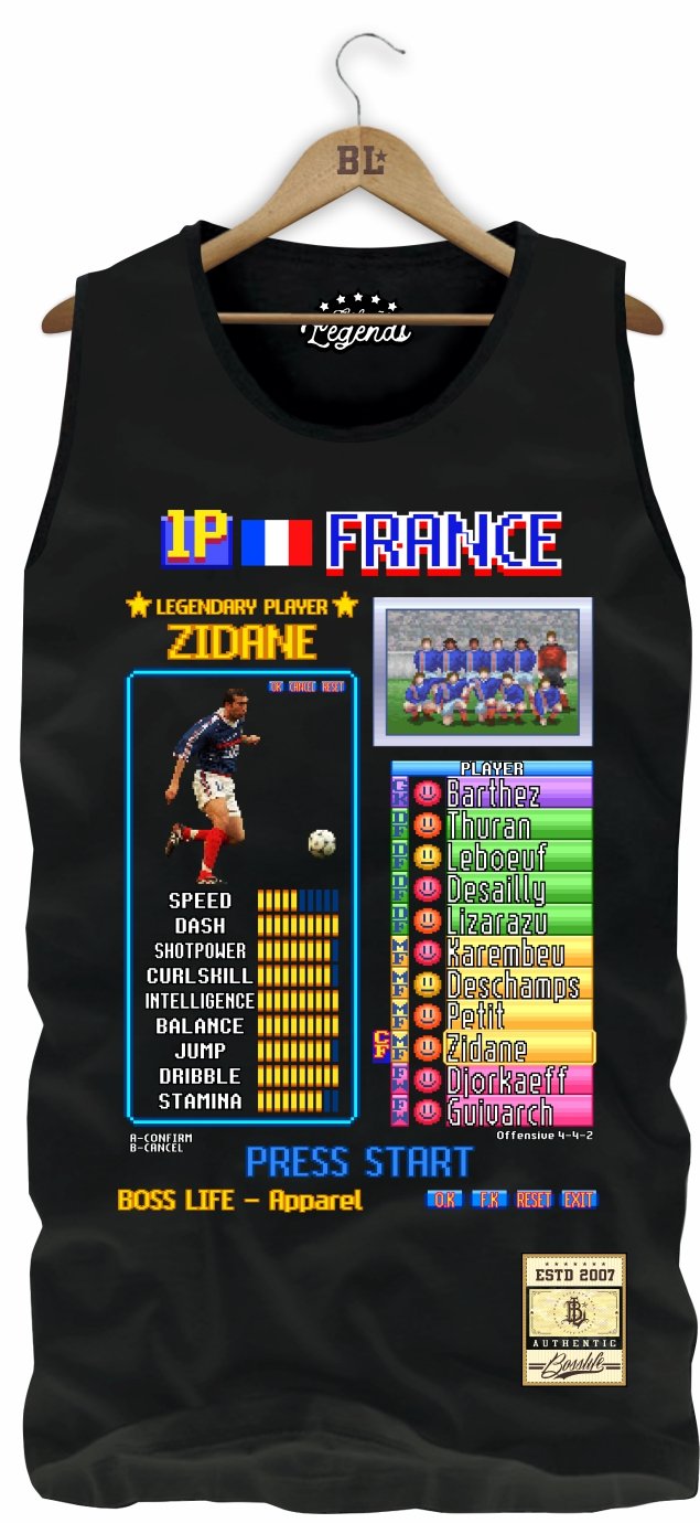 Regata Legends Card Zidane