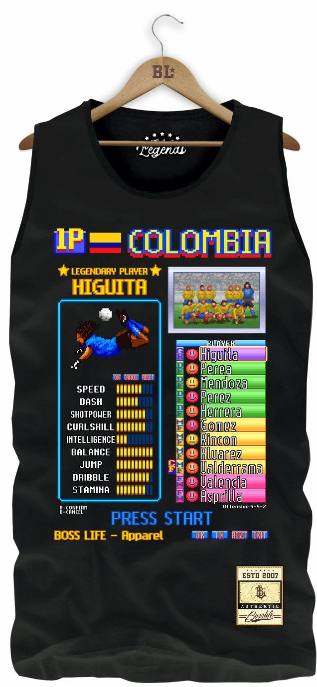 Regata Legends Card Higuita