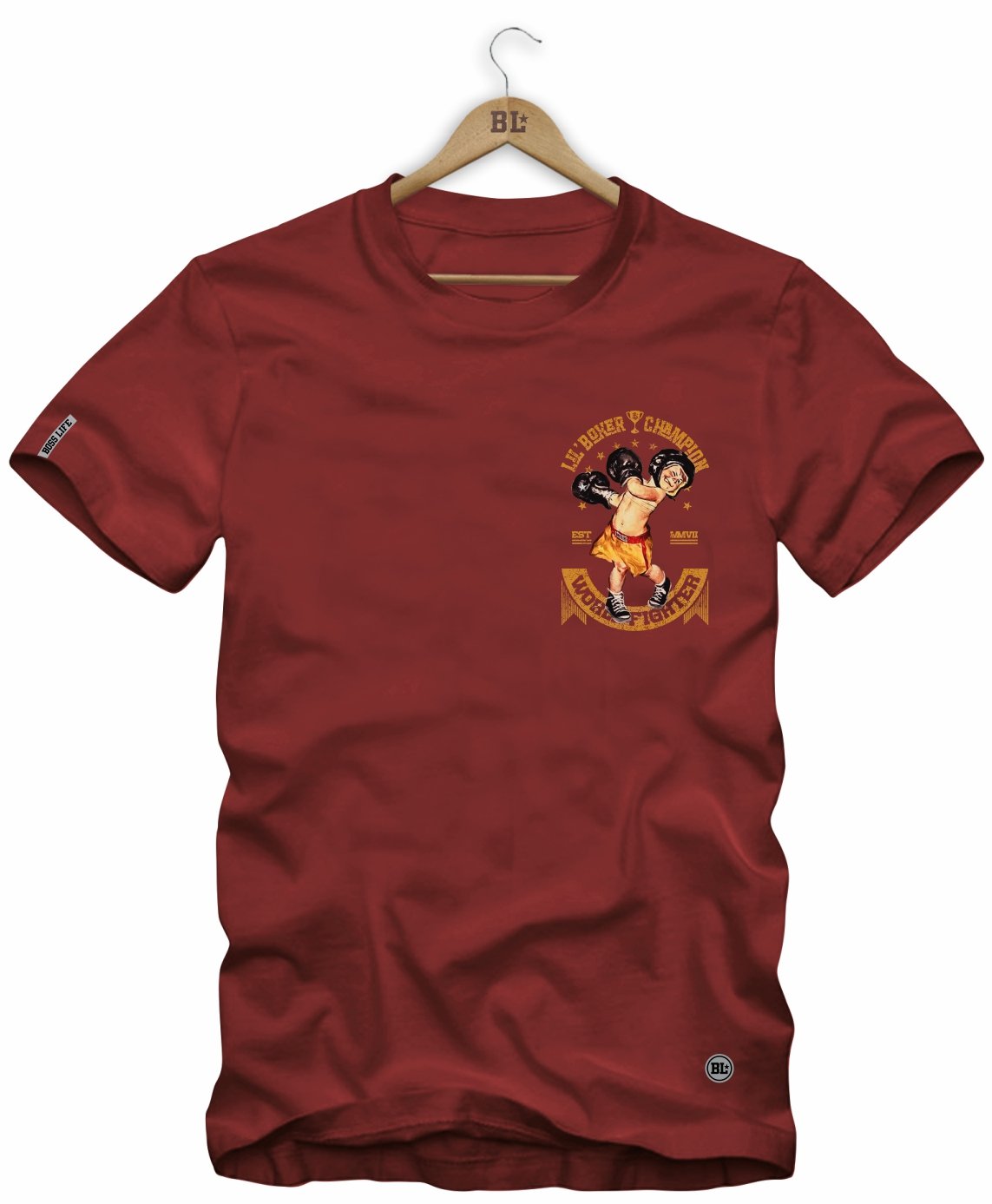 Camiseta Champion Boxing Frente e Costas