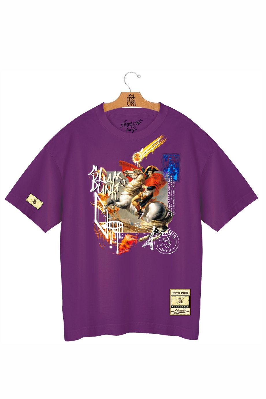 Camiseta Oversized Imperial Graffiti