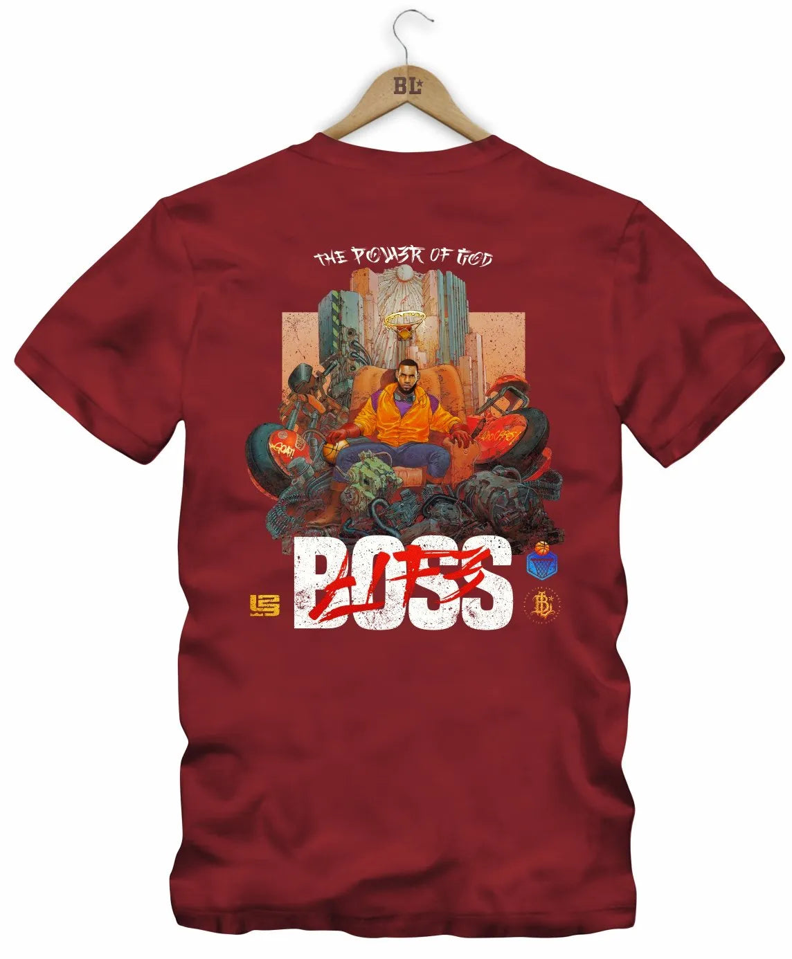 Camiseta Boss Moves Frente e Costas