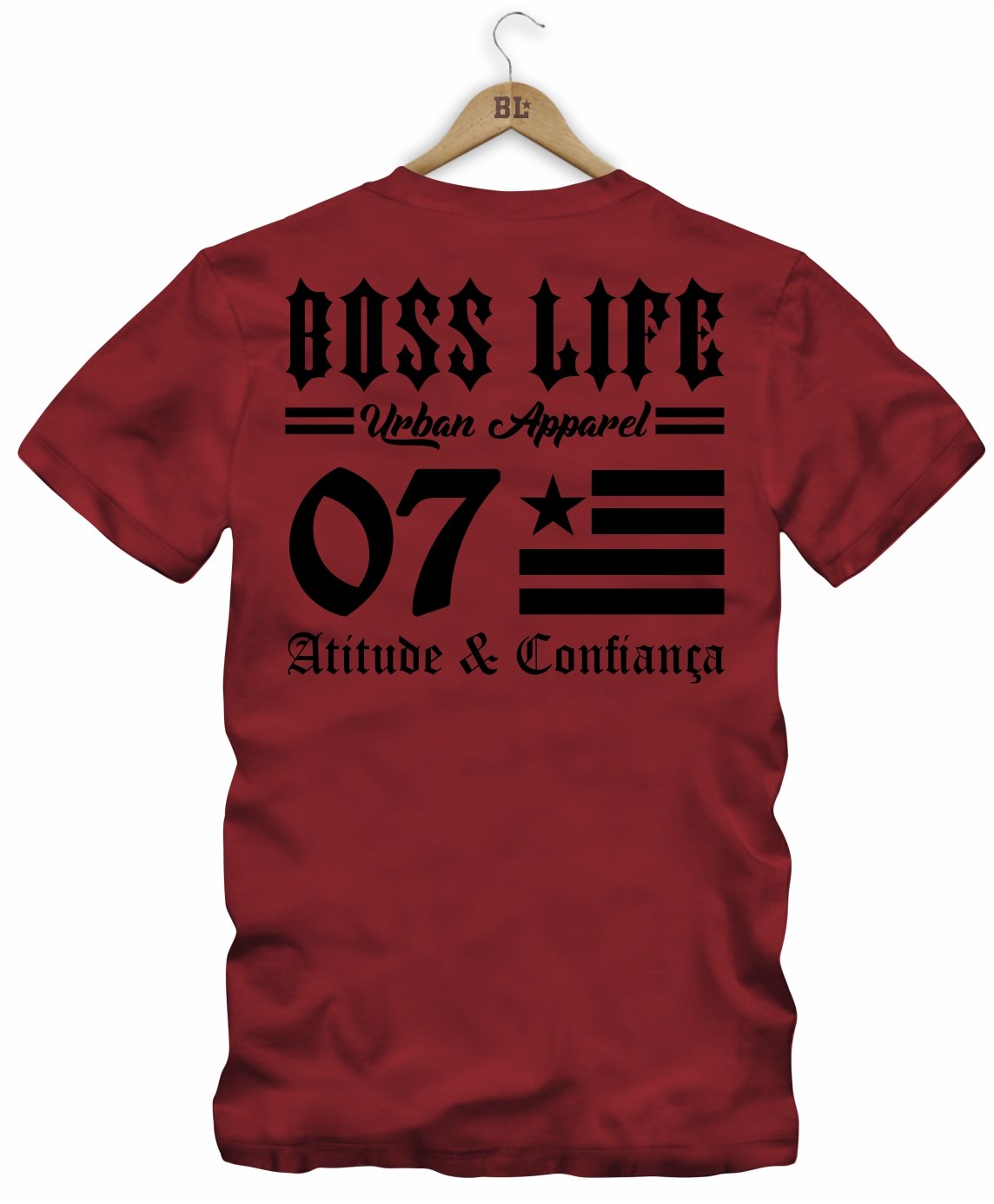 Camiseta Atitude e Confiança Frente e Costas
