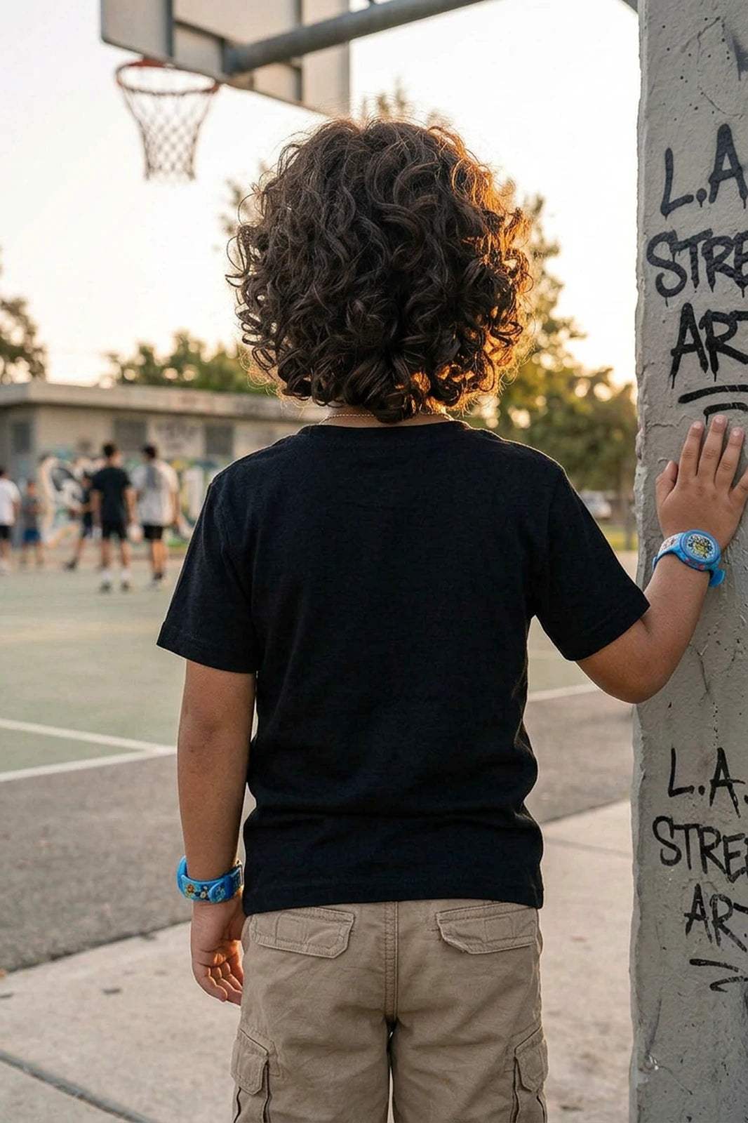 Camiseta Infantil Basic Signature Boss Life