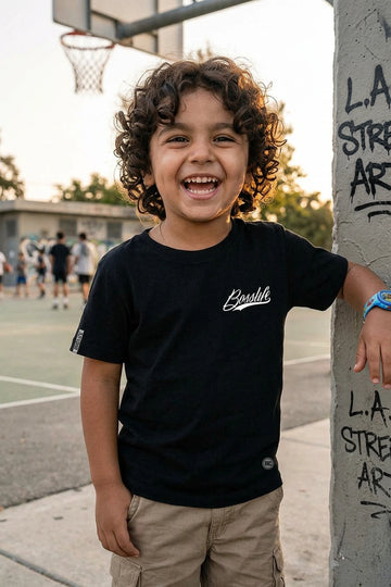 Camiseta Infantil Basic Signature Boss Life - foto alternativa