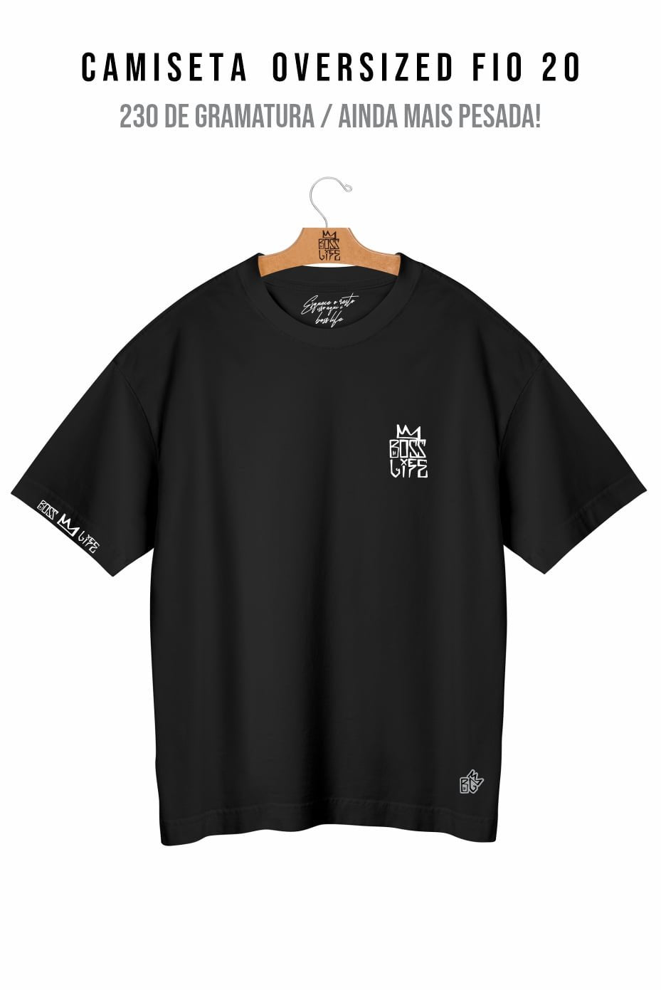 Camiseta Oversized New Crown