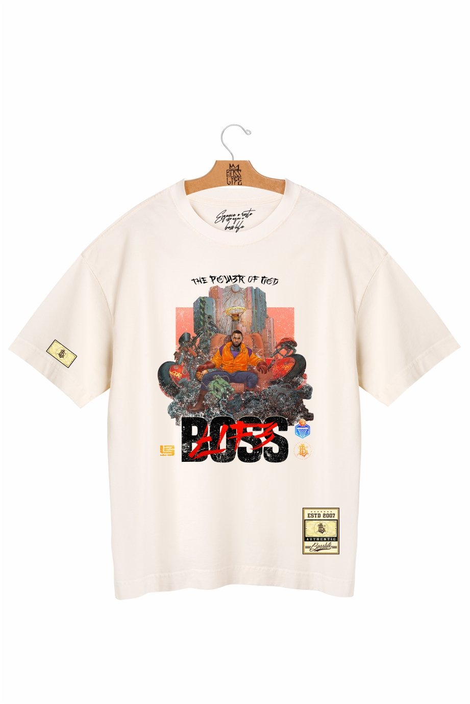 Camiseta Oversized Boss Moves