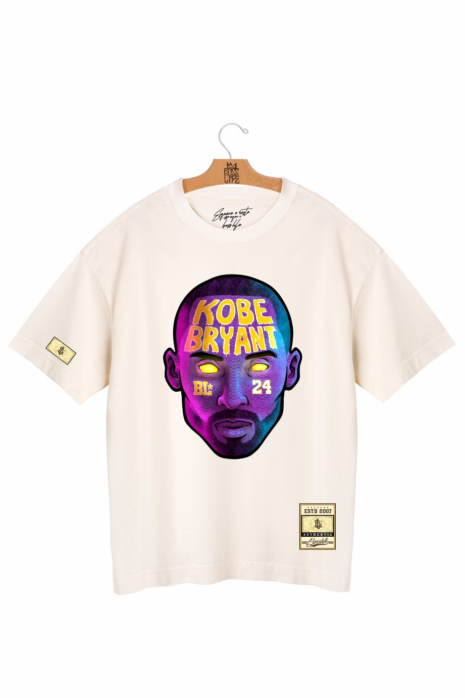 Camiseta Oversized Bl Kb 24