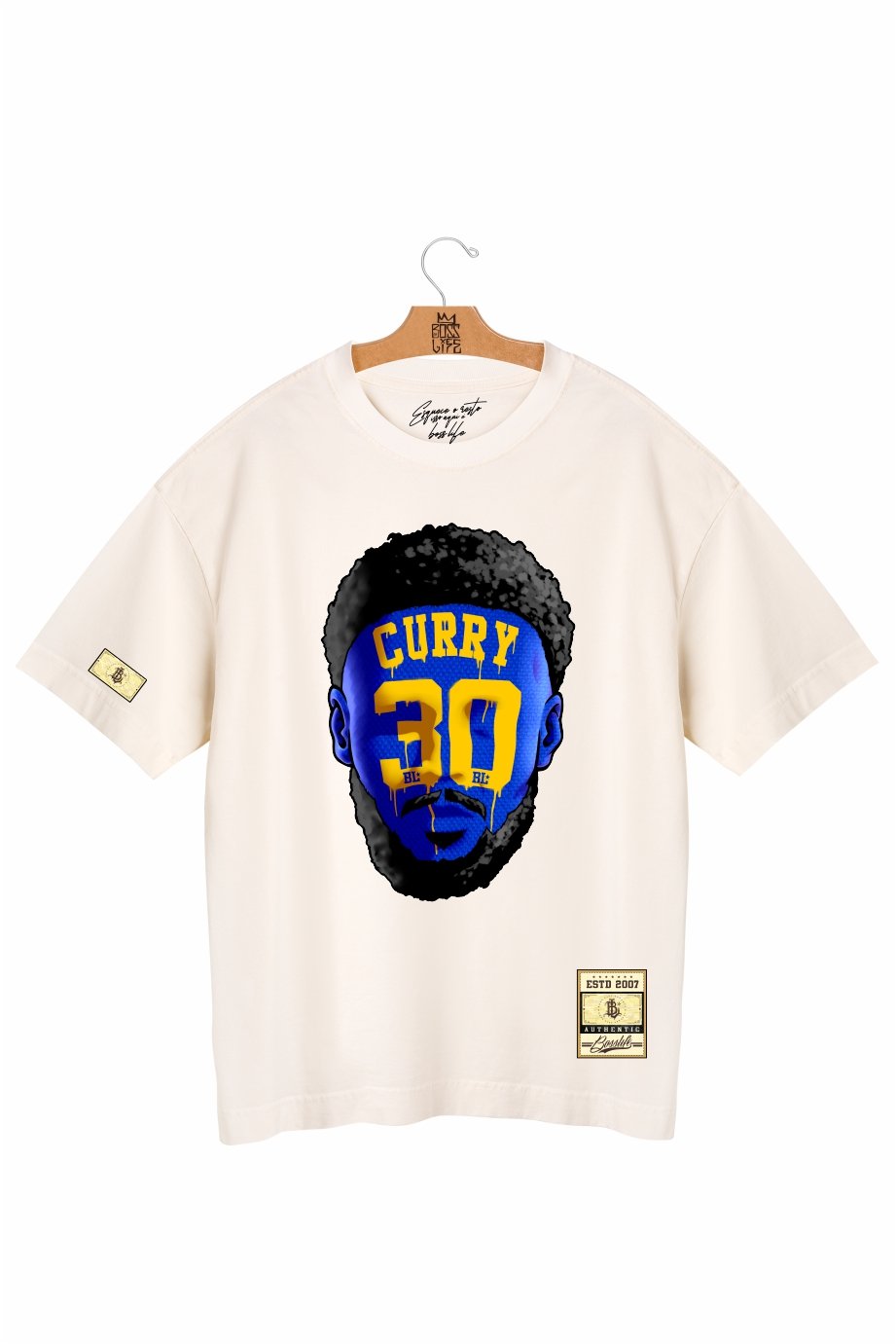 Camiseta Oversized Bl Curry 30