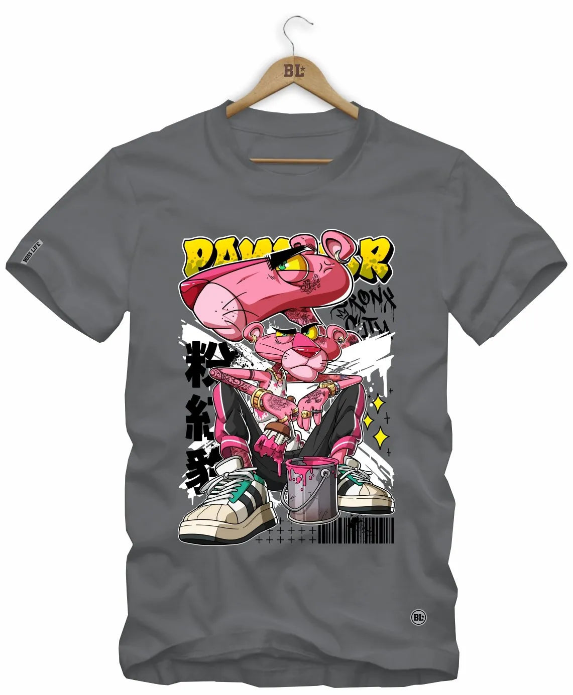 Camiseta Boss Life Pink Panther