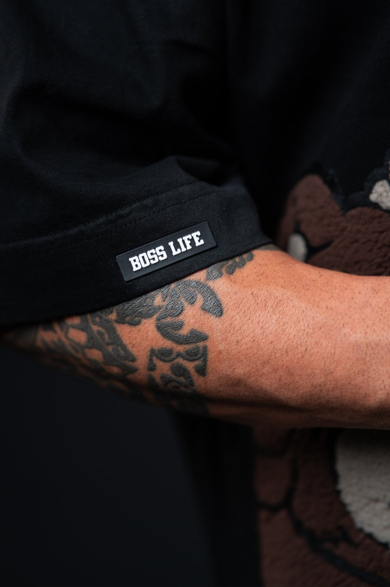 Camiseta Oversized Bl Touch Bear Side
