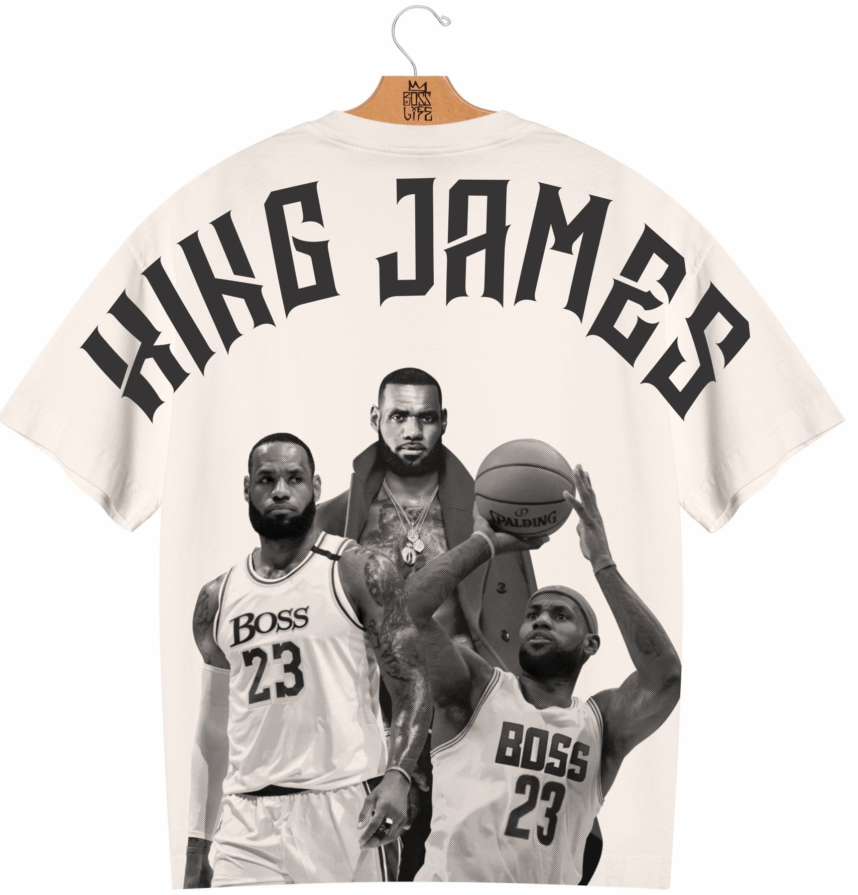 Camiseta Oversized Street Poster LeBron