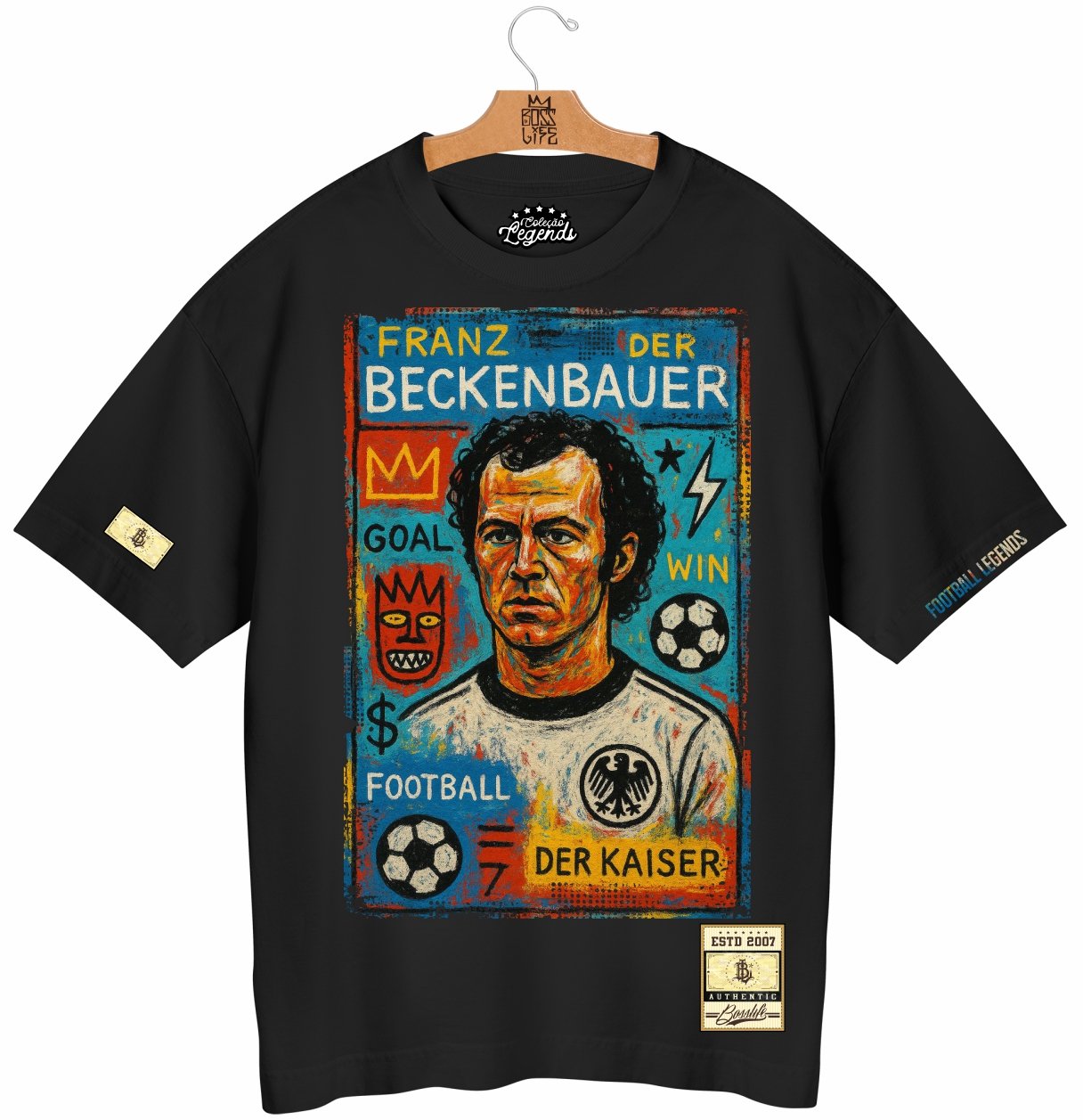 Camiseta Oversized Legends The Kaiser