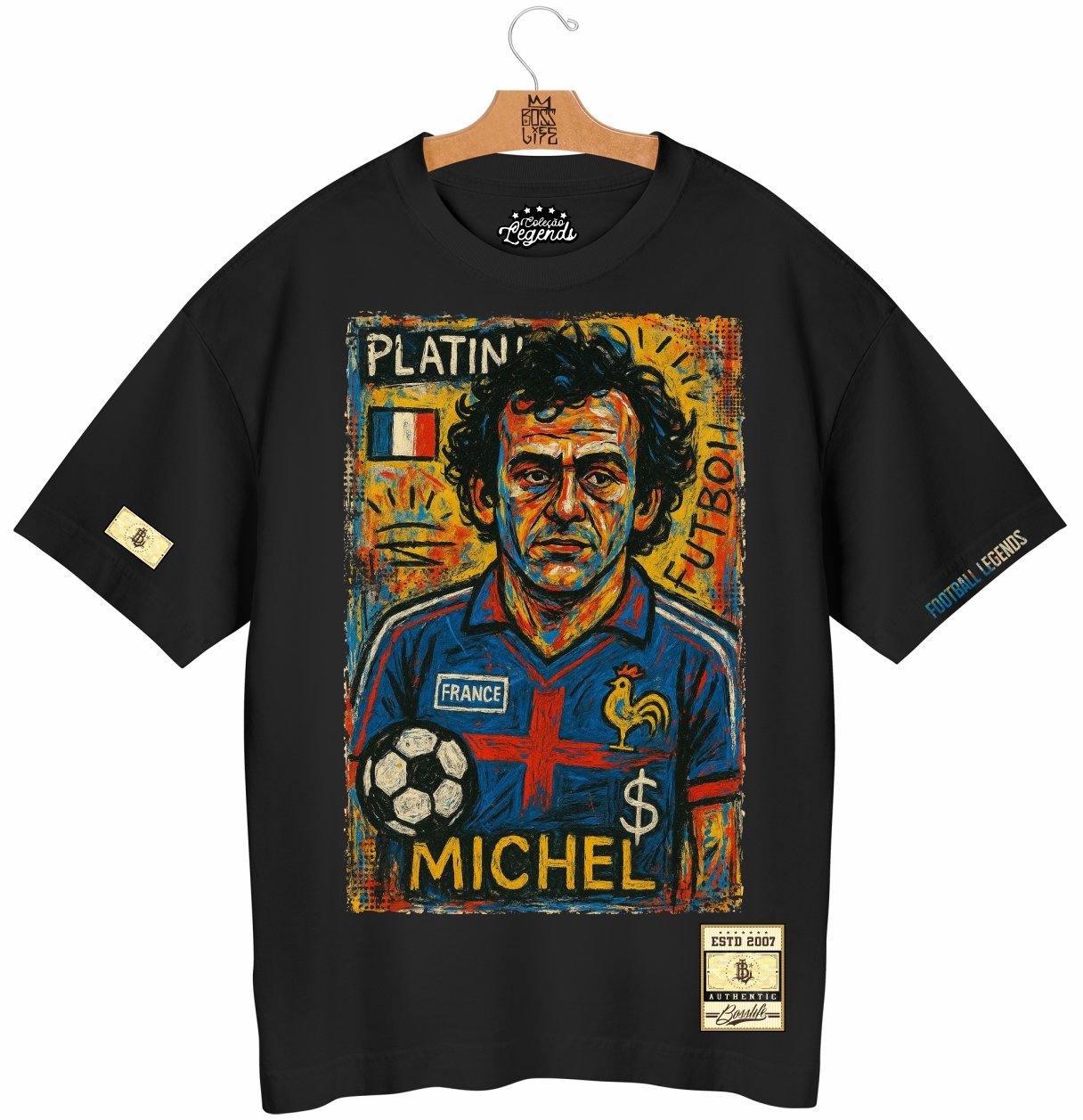 Camiseta Oversized Legends Le Platine