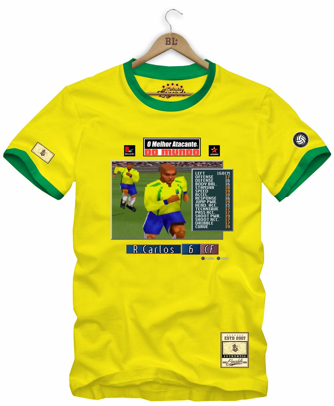 Camiseta Legends R. Carlos