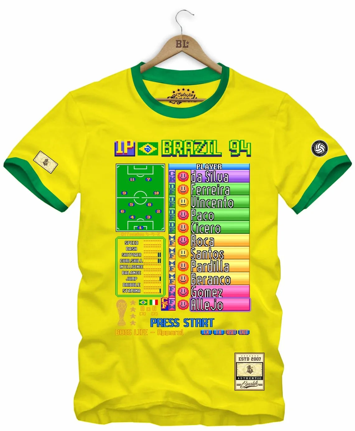 Camiseta Legends Brasil 94