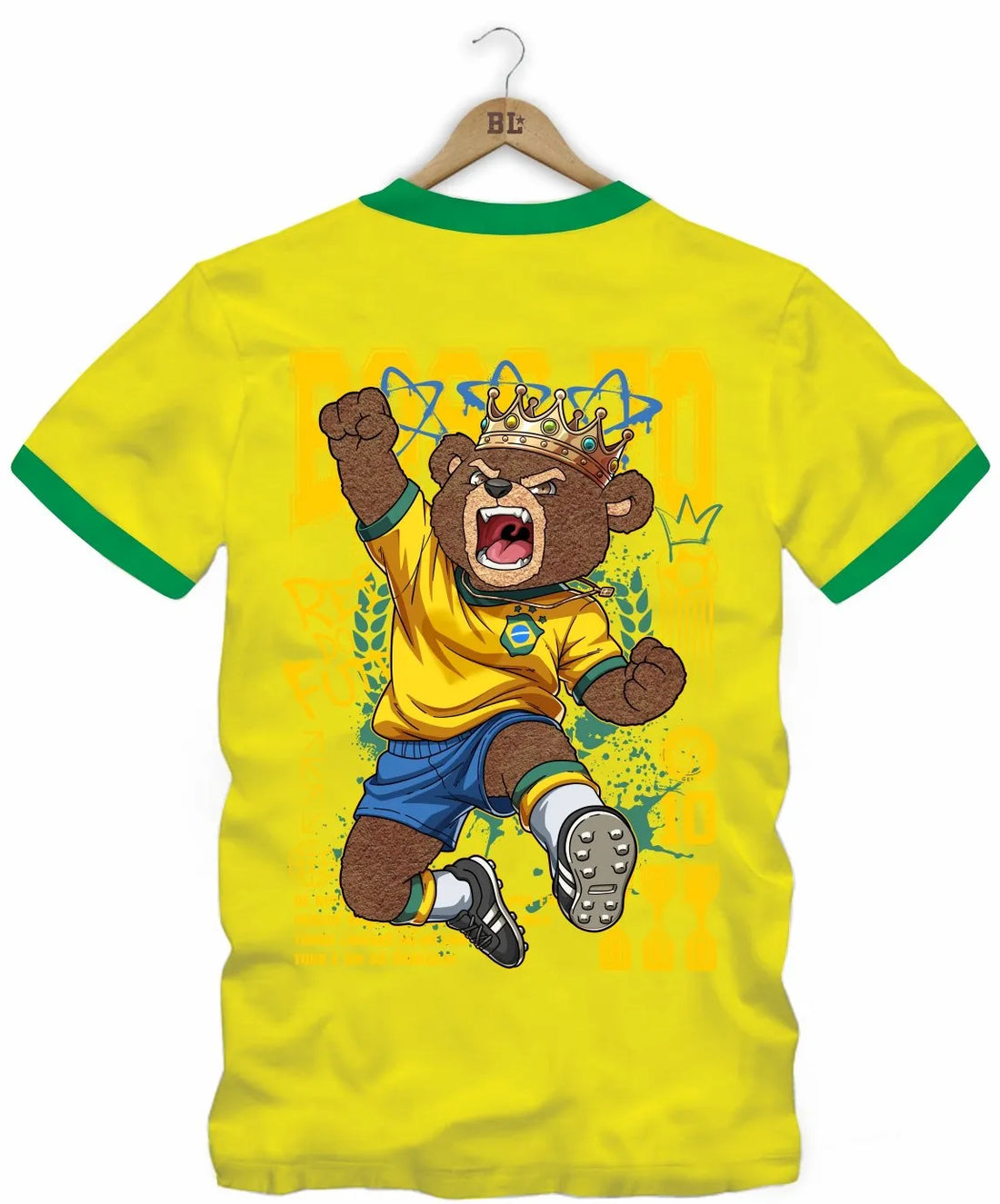 Camiseta Legends Rei do Futebol Frente e Costas
