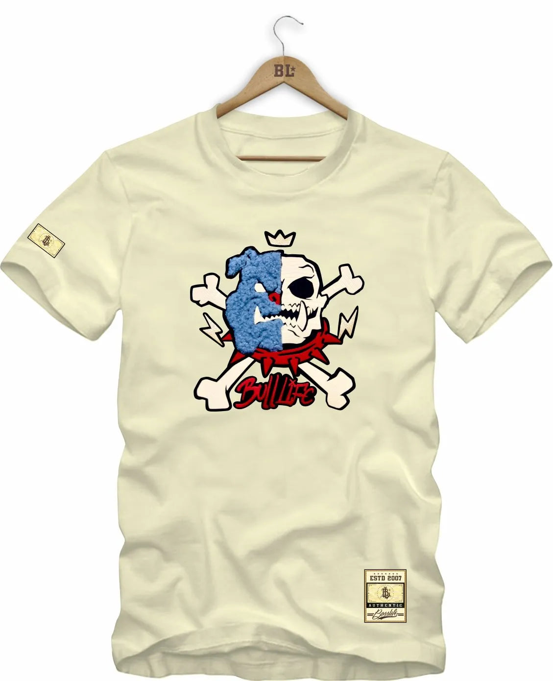 Camiseta Boss Life Touch Face Skull