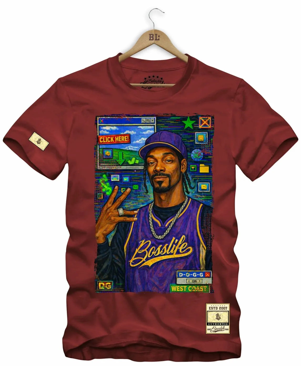 Camiseta Legends Snoop Style