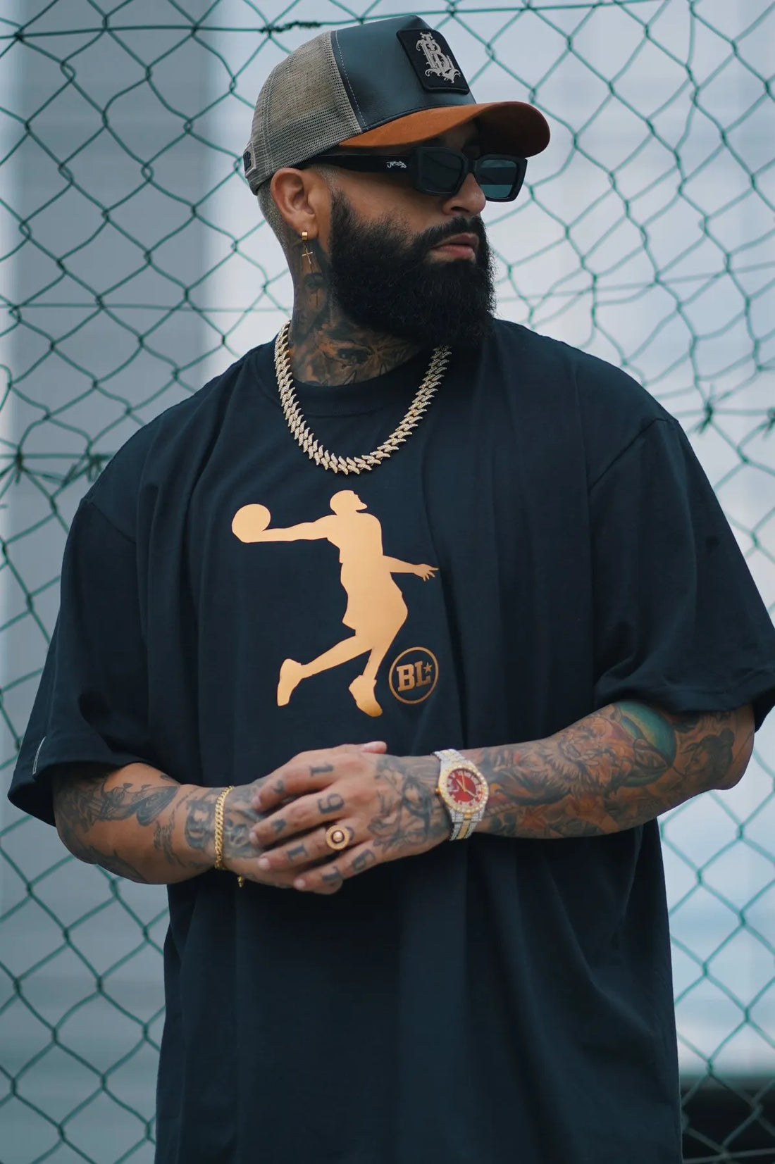 Camiseta Basket 3 Bronze