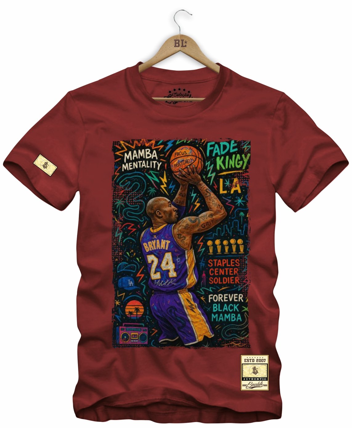 Camiseta Legends Black Mamba