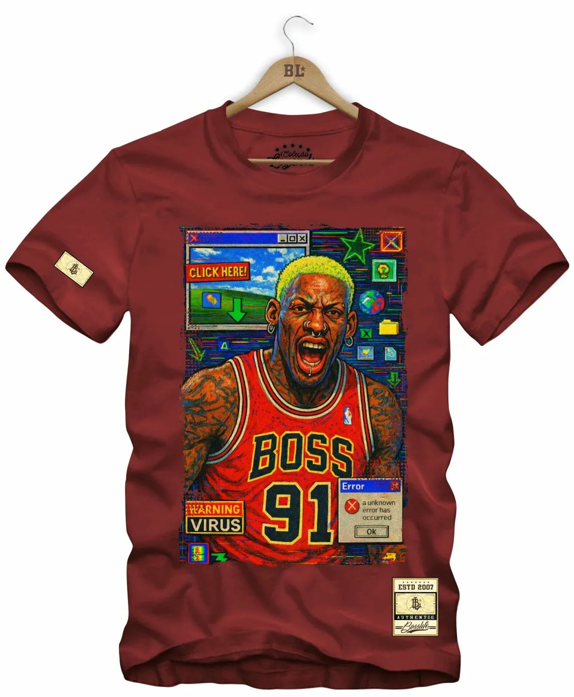 Camiseta Legends The Worm