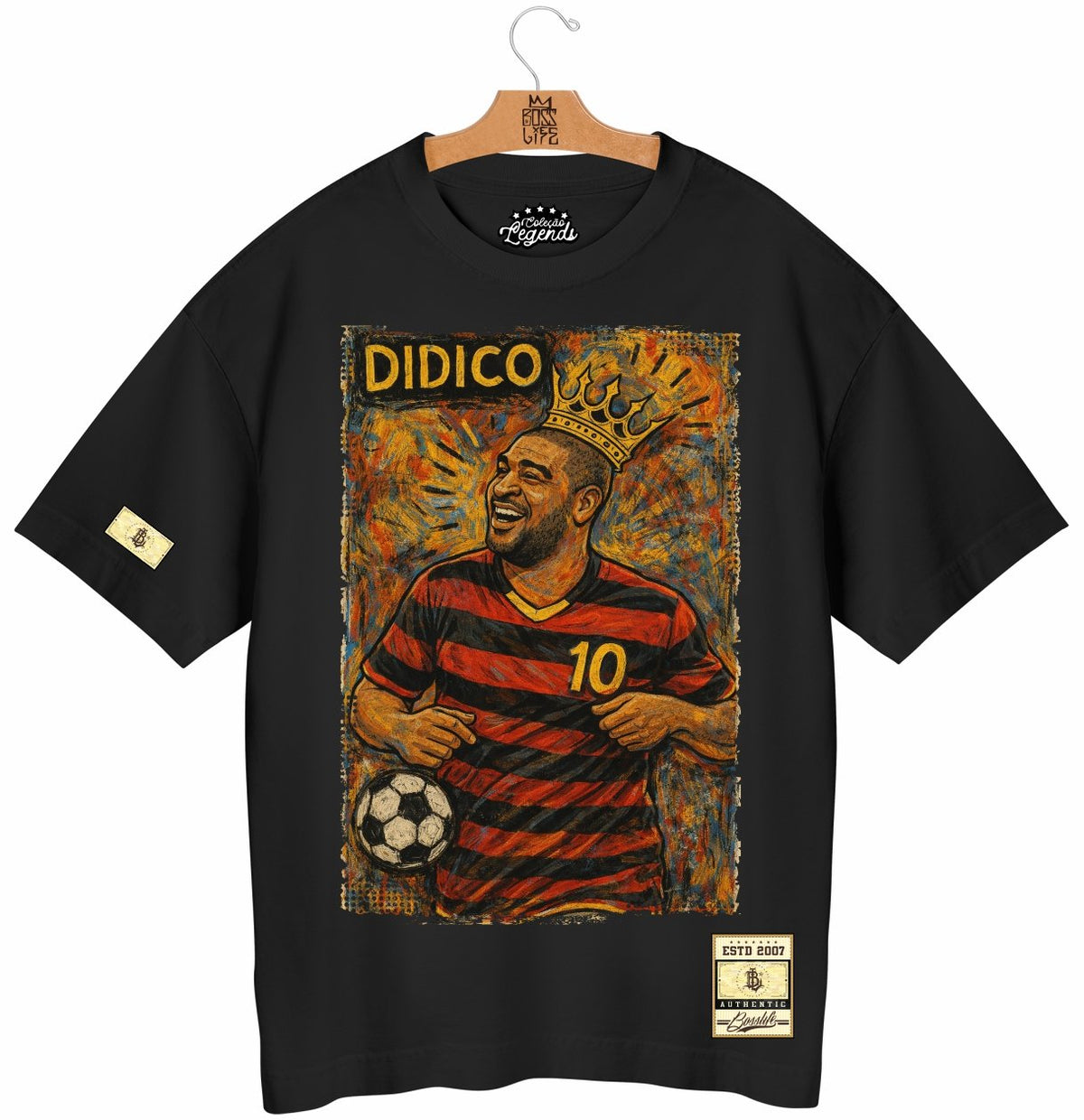 Camiseta Oversized Legends Imperador