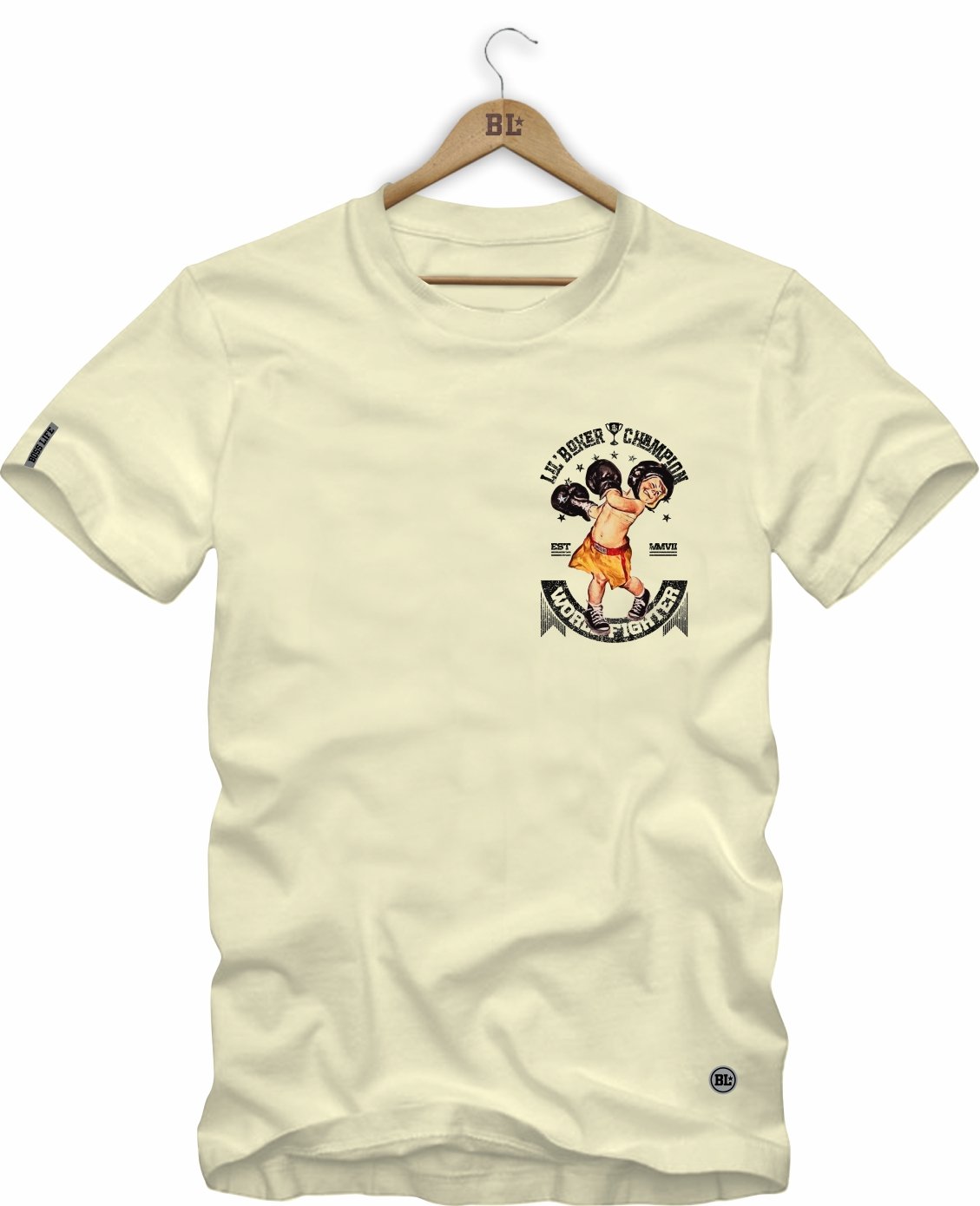 Camiseta Champion Boxing Frente e Costas
