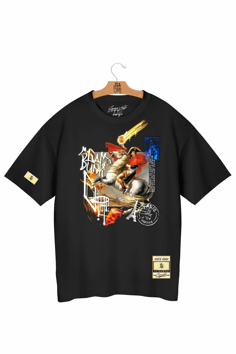 Camiseta Oversized Imperial Graffiti