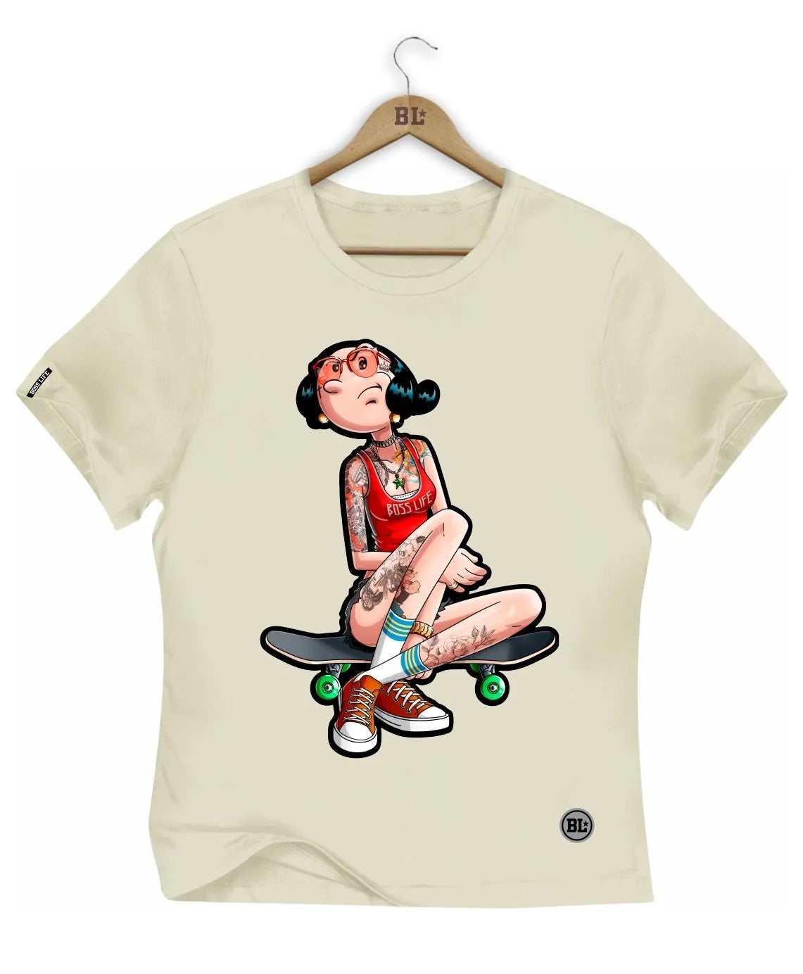 Camiseta Baby Look Olívia 