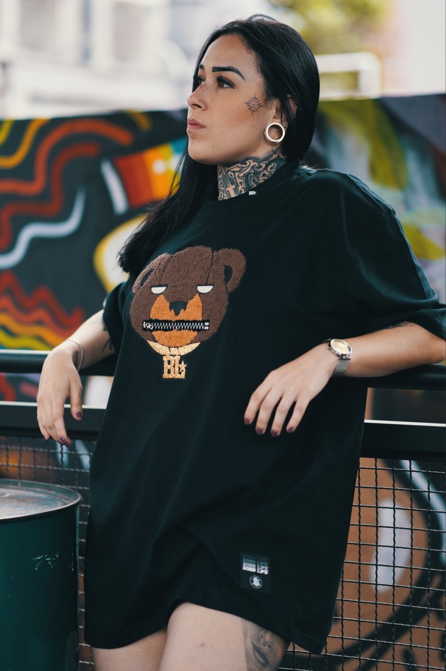 Camiseta Touch Bear Zipper