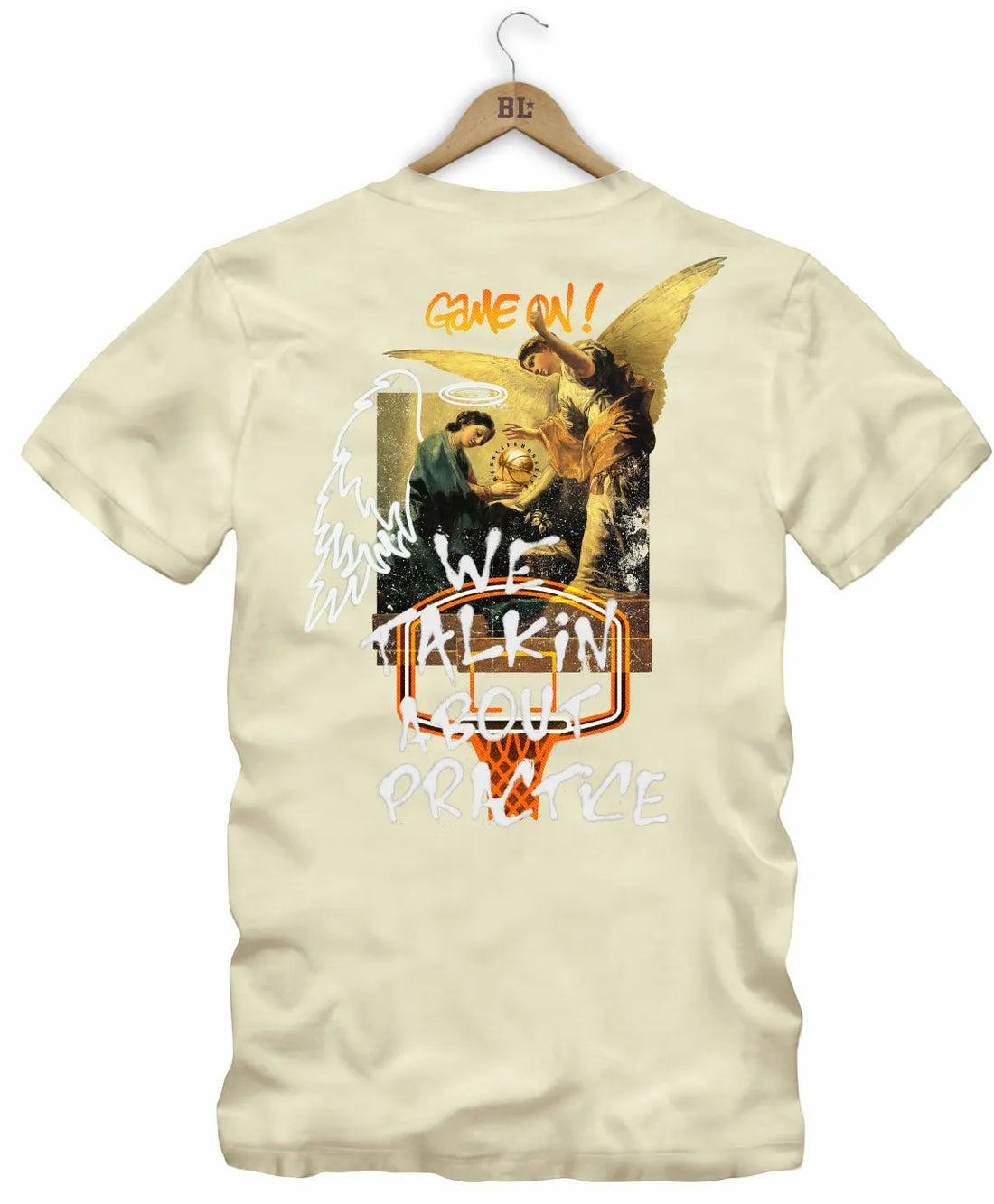 Camiseta Boss Life Basket Angel Frente Costas