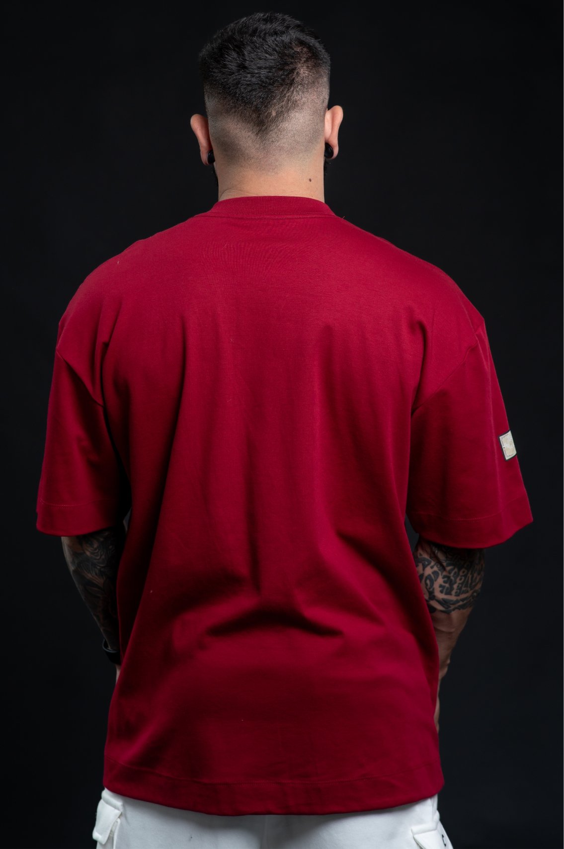 Camiseta Oversized Boss Life Rap Bear