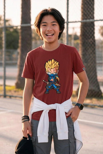 Camiseta Infantil Guerreiro Ninja Boss Life - foto alternativa