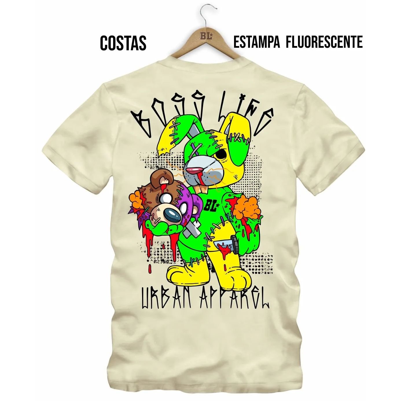 Camiseta Bl Dark Shine Bad Rabbit