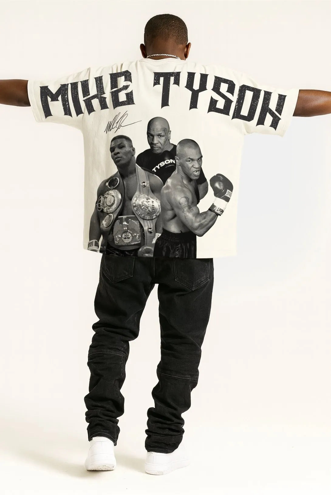 Camiseta Oversized Street Poster Tyson