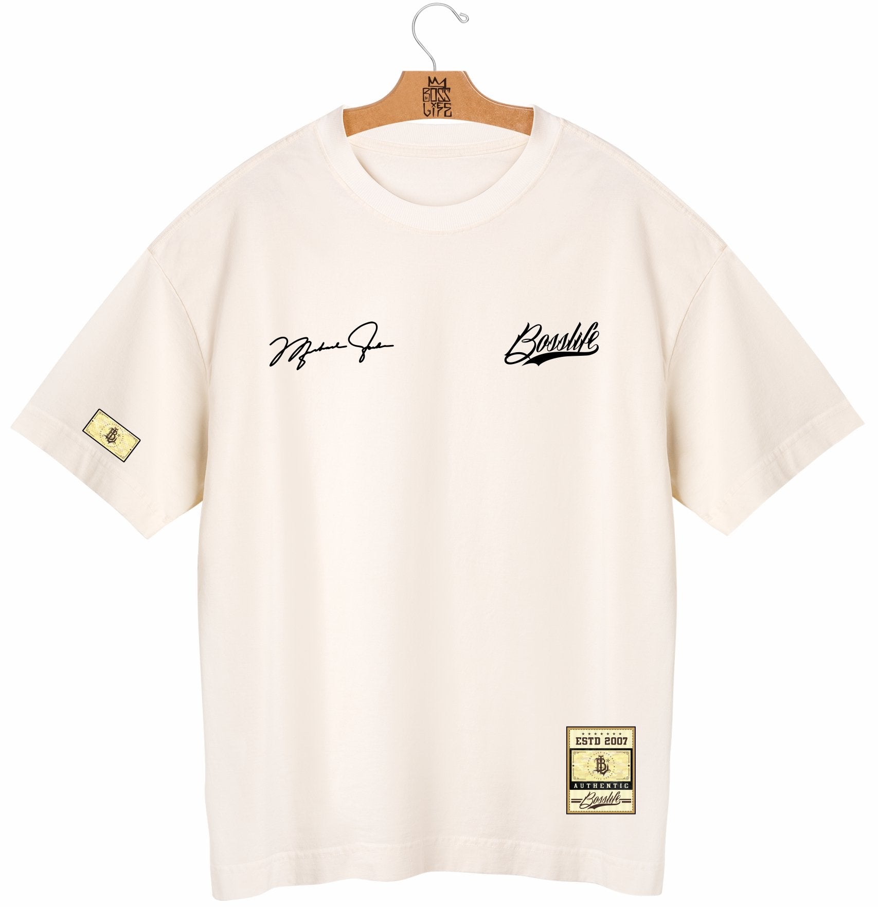 Camiseta Oversized Street Poster Jordan – Boss Life
