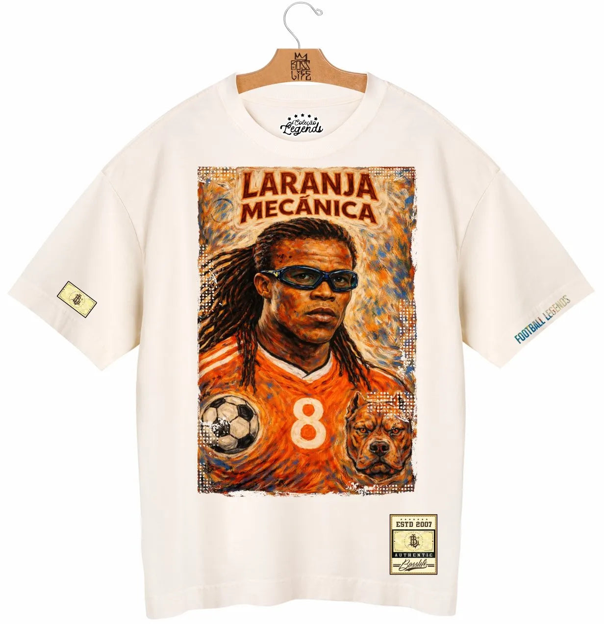 Camiseta Oversized Legends Orange Machine