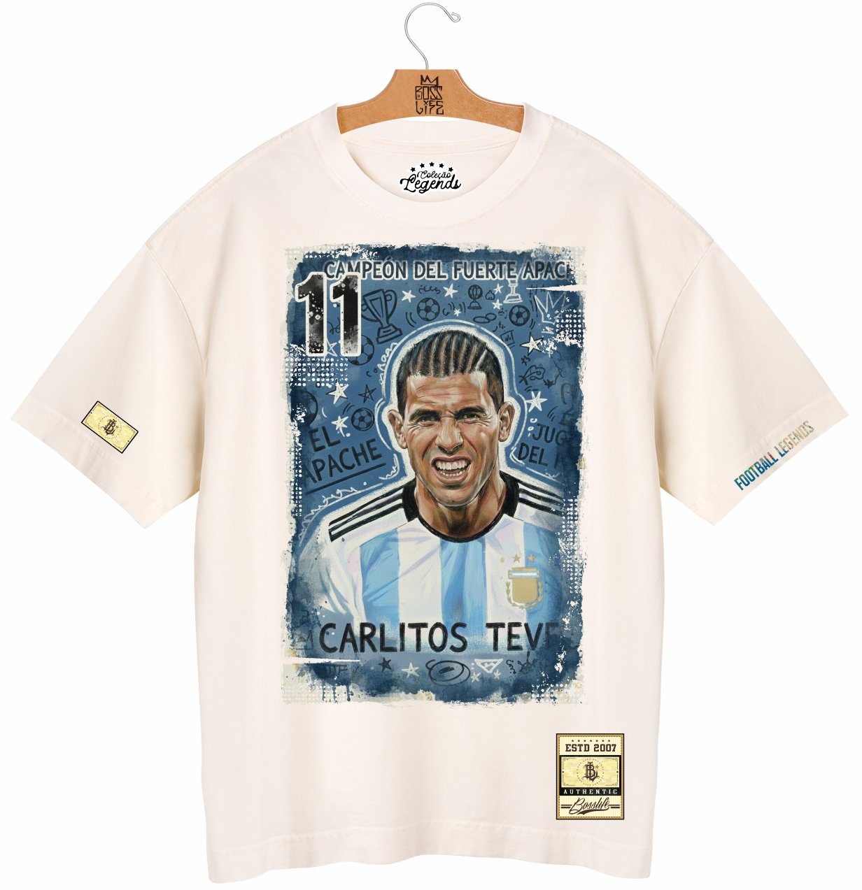 Camiseta Oversized Legends El Apache