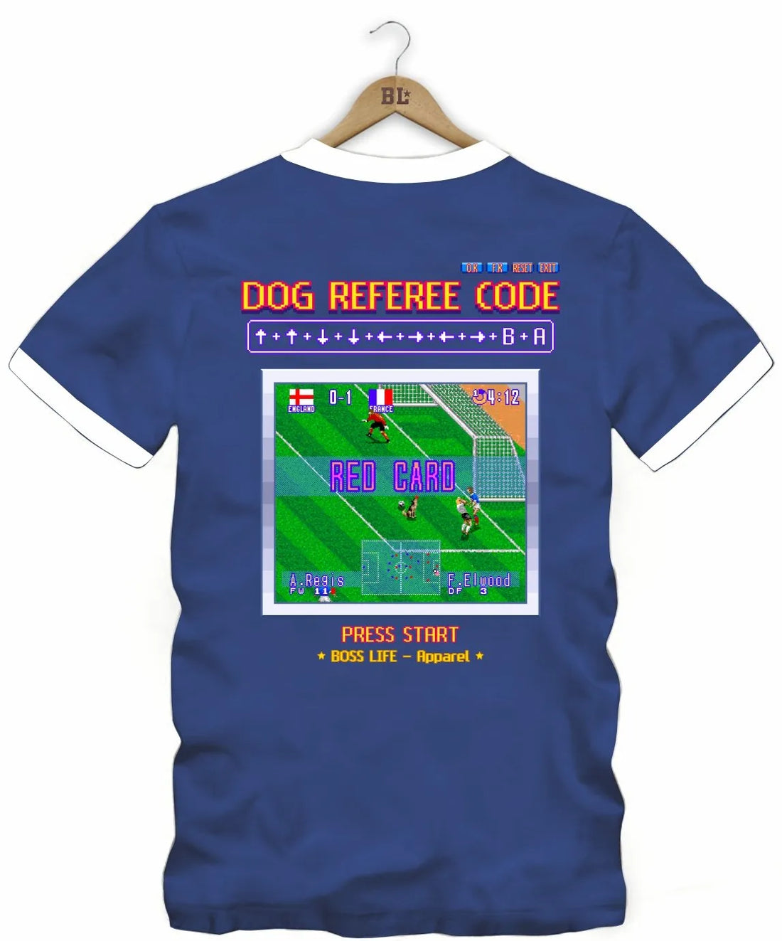 Camiseta Legends Juiz Cachorro Frente e Costas
