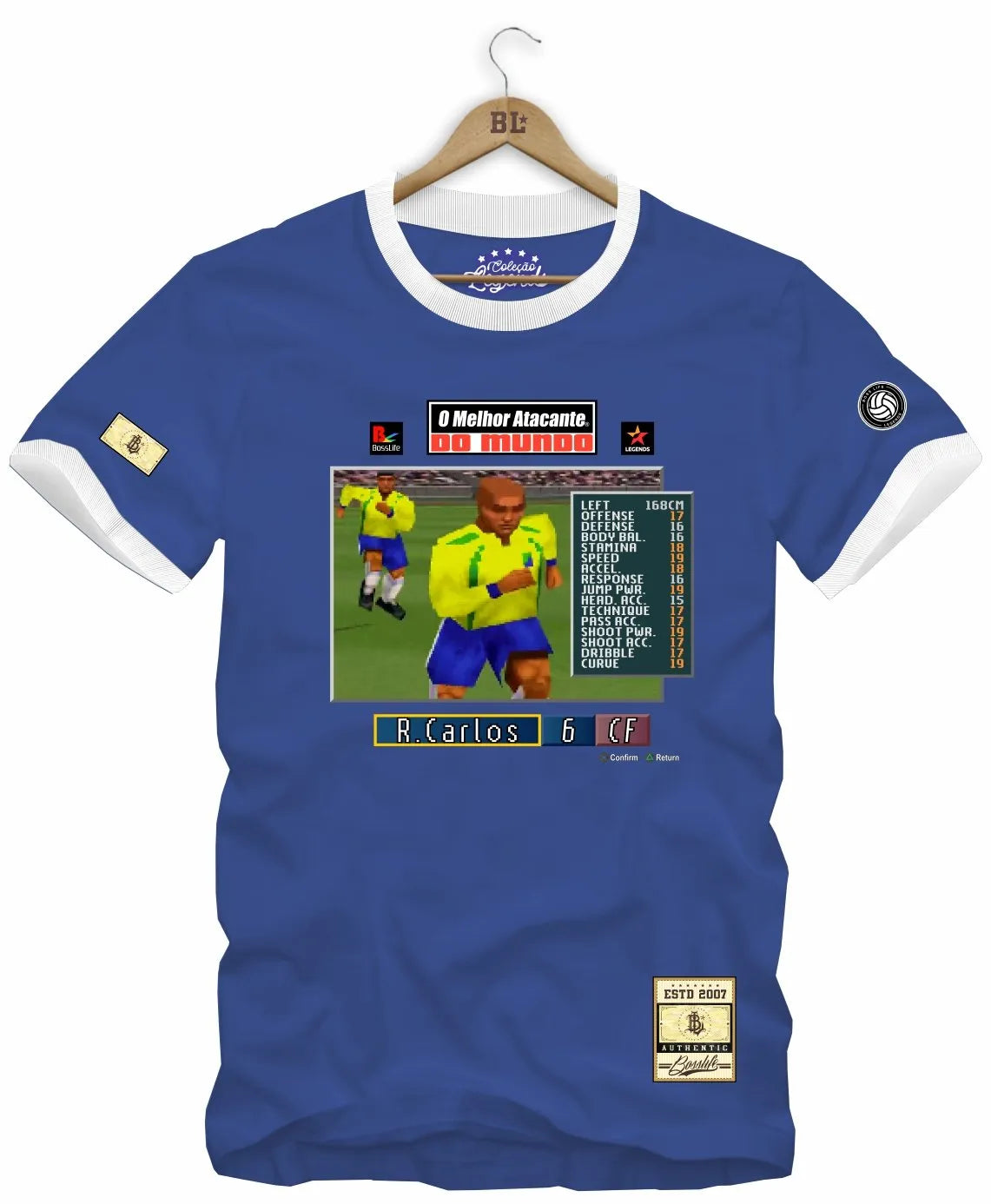 Camiseta Legends R. Carlos