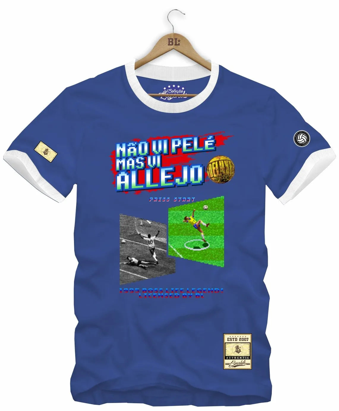 Camiseta Legends Não Vi Pele